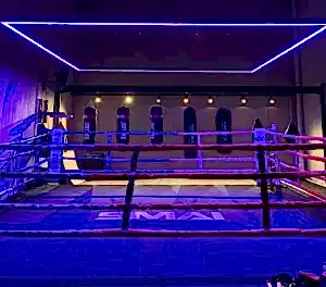 Inside Just Box Boxing Gym in Adelaide